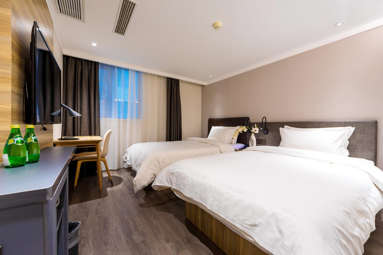 Hanting Premium Hotel Shanghai Dapu Bridge Riyueguang Shopping Mall Xangai Exterior foto