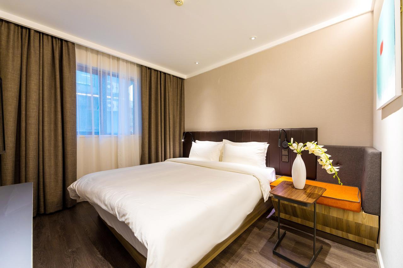 Hanting Premium Hotel Shanghai Dapu Bridge Riyueguang Shopping Mall Xangai Exterior foto