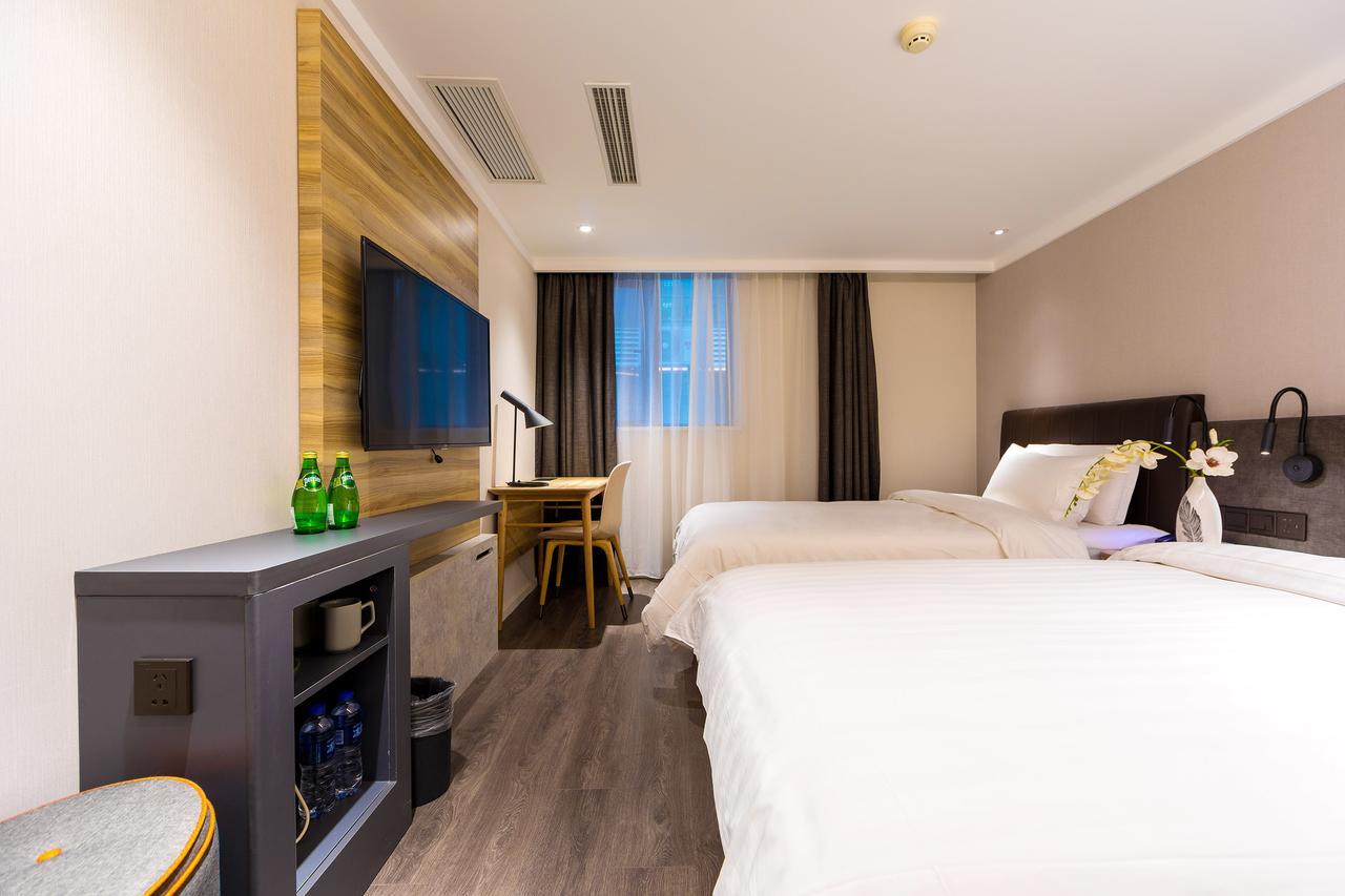 Hanting Premium Hotel Shanghai Dapu Bridge Riyueguang Shopping Mall Xangai Exterior foto
