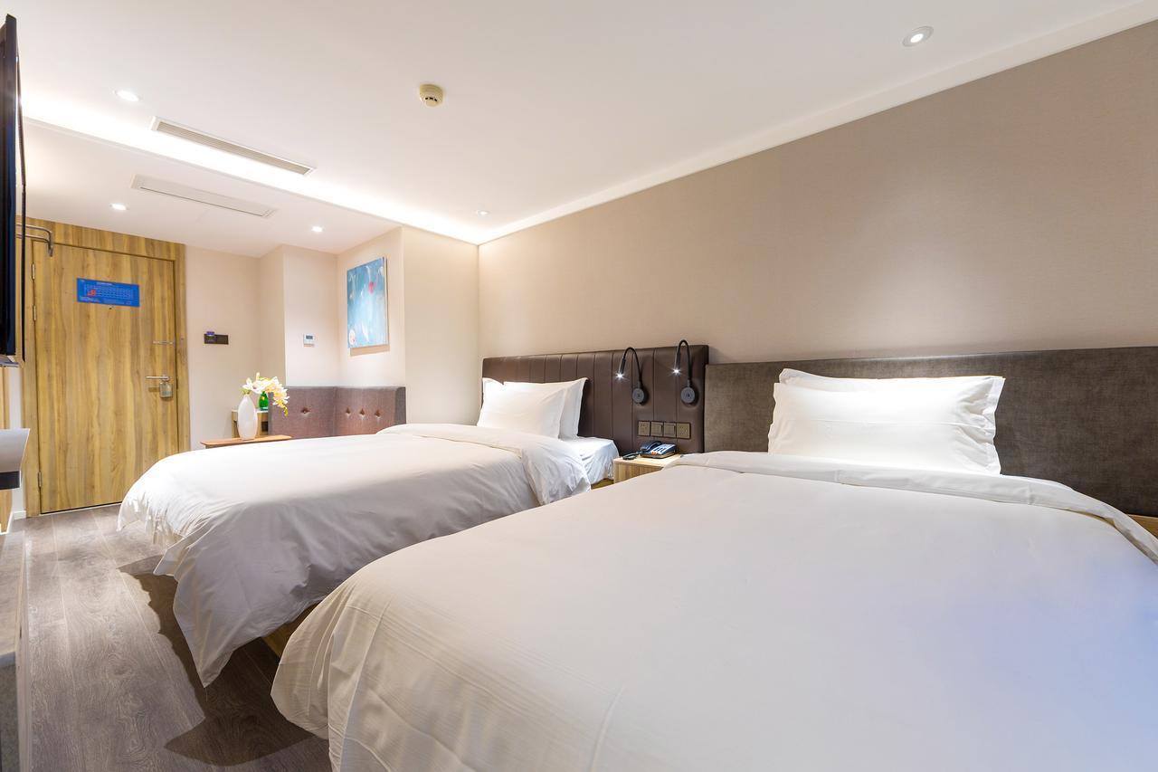 Hanting Premium Hotel Shanghai Dapu Bridge Riyueguang Shopping Mall Xangai Exterior foto